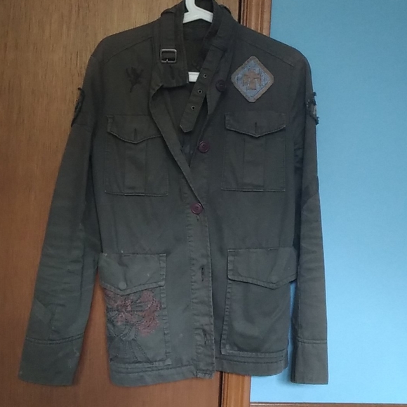 Size 2 French Connection army jacket - Picture 1 of 4